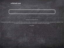 Tablet Screenshot of ordained.com